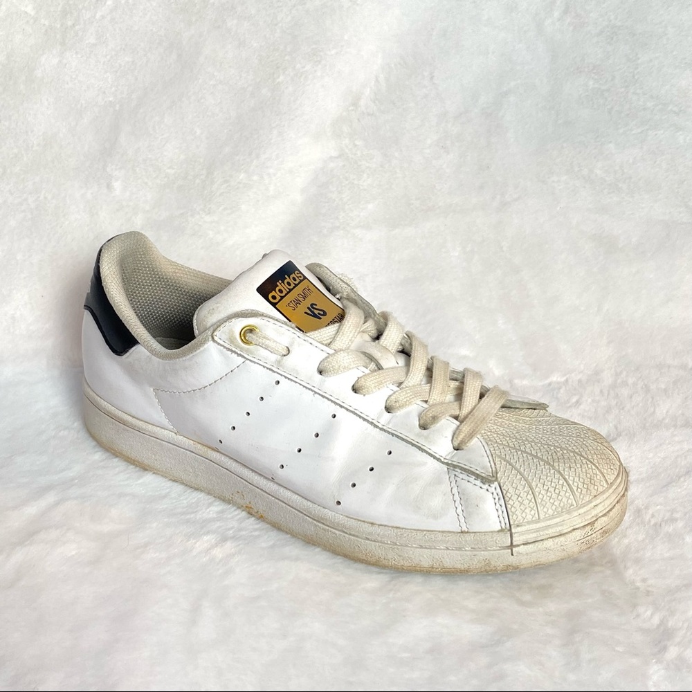 Adidas Stan Smith VS Superstar White Gold Black Sneakers